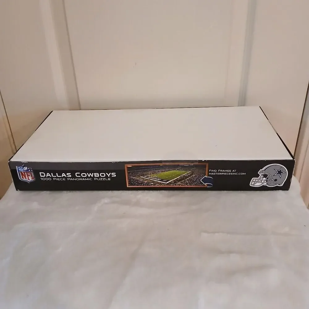 Sealed New NFL Dallas Cowboys AT&T Stadium 1000 Piece Panoramic Jigsaw Puzzle